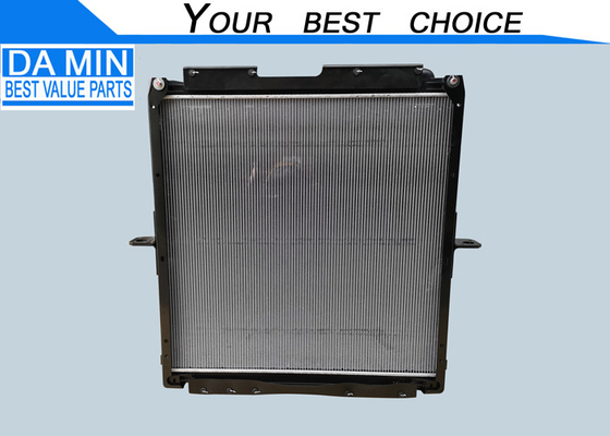 6UZ1 Isuzu রেডিয়েটর 8974321060 Qingling 1301010-D15YR Giga VC61 অ্যালুমিনিয়াম কুলিং কোর এবং প্লাস্টিক ফ্যান গাইডের জন্য