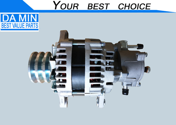 24 ভি 80 এ জেনারেটর 8973515741 ইঞ্জিন 4HF1 4HG1 4HJ1 ভ্যাকুয়াম পাম্প 2 পিন প্লাগ অ্যালুমিনিয়াম শরীরের অংশ