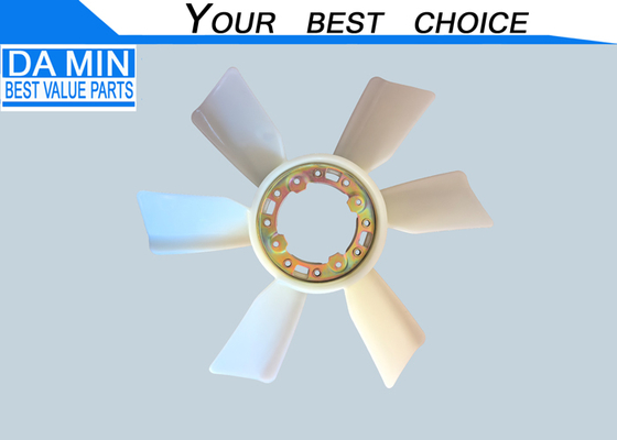 6HE1 6HH1 6HK1 ফ্যান ব্লেড 8943992861 বাইরের ব্যাস 500mm এবং 6 ব্লেড রেডিয়েটর কুলিং ফ্যান Isuzu FSR FTR FVR মাঝারি ট্রাক