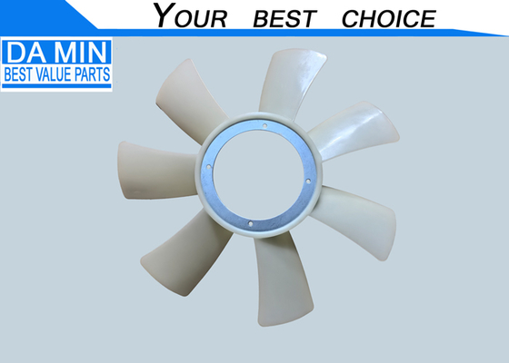 4HK1 ইঞ্জিন কুলিং ফ্যান 8973673810 বাইরের ব্যাসার্ধ 510mm এবং 7 ব্লেড রেডিয়েটর কুলিং ফ্যান ইসুজু FSR FRR NPR NQR ট্রাক
