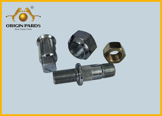 ORIGIN PARDS Wheel Bolt Kit 8943834372 Cr40 Steel Fine Thread for Isuzu NKR NLR NMR ELF Truck Rear Left Wheel 4JB1 4HG1 Engine