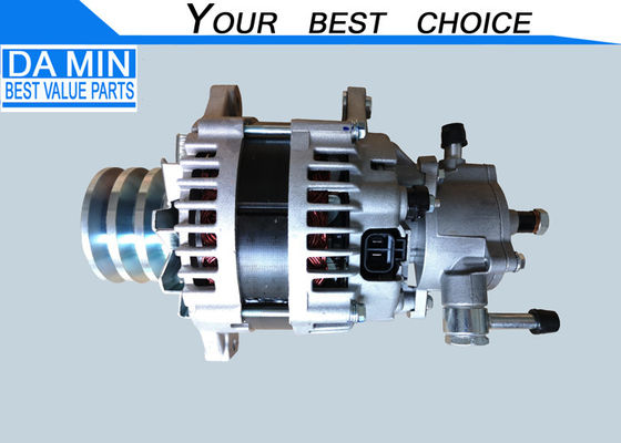 24 ভি 80 এ জেনারেটর 8973515741 ইঞ্জিন 4HF1 4HG1 4HJ1 ভ্যাকুয়াম পাম্প 2 পিন প্লাগ অ্যালুমিনিয়াম শরীরের অংশ